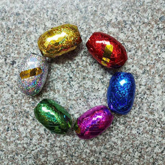 10 Meters Laser Rugby Ribbon Rose Golden Ribbon