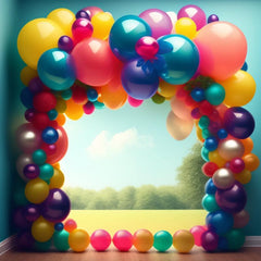 300pcs 25 4 Cm Rainbow Balloons | 15 Colors | Helium or Air Use