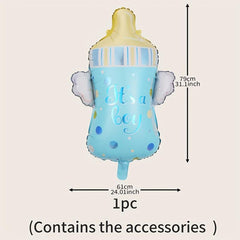 Baby Party Bottle Decoration Aluminum Film Balloon