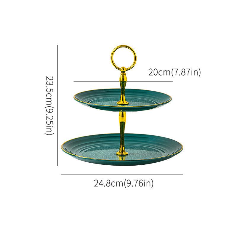 3 Tier Dessert Display Table Wave Edge Ideal for Weddings Holidays
