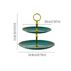 3 Tier Dessert Display Table Wave Edge Ideal for Weddings Holidays