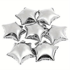 10pc Star Balloon 25 Gold Foil Mylar Birthday Baby Shower Christmas Party Decor