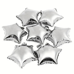 10pc Star Balloon 25 Gold Foil Mylar Birthday Baby Shower Christmas Party Decor
