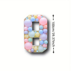 1pc 73cm 19 Balloon Number Board Birthday Balloon Filling Box