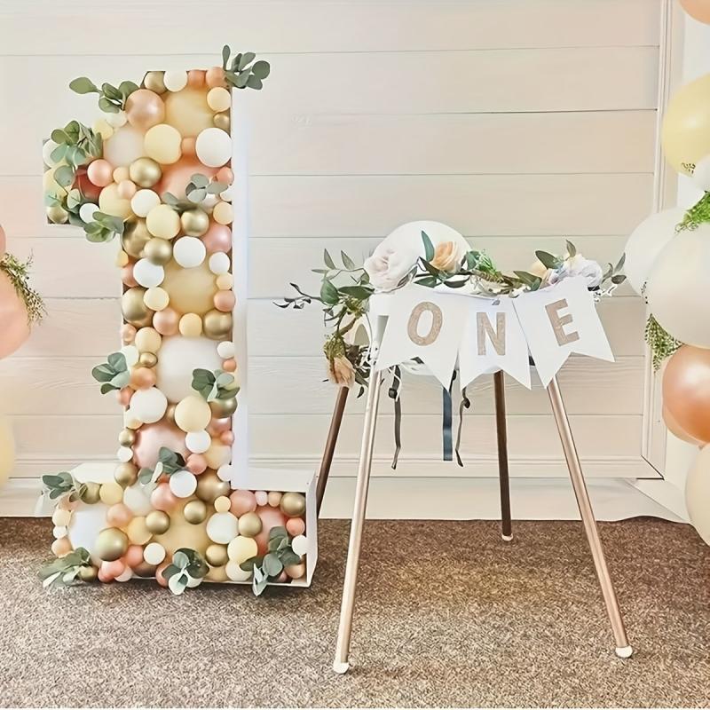 1pc 73cm 19 Balloon Number Board Birthday Balloon Filling Box