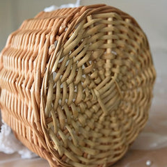 Wedding Flower Girl Basket Decoration Living Room Floral Arrangement