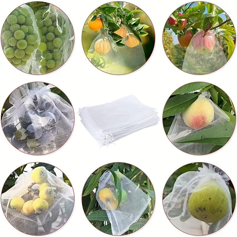 100 Organza Jewelry Bags Wedding Party Gift Candy Fruit Insect Mesh Pouch