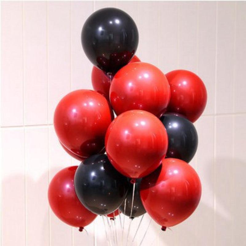 20pcs Ruby Red Latex Balloons Wedding Birthday Party Decoration