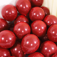 20pcs Ruby Red Latex Balloons Wedding Birthday Party Decoration