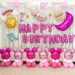 Little Princess Pink Balloons Set for Gender Reveal Party