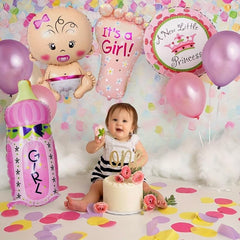Little Princess Pink Balloons Set for Gender Reveal Party