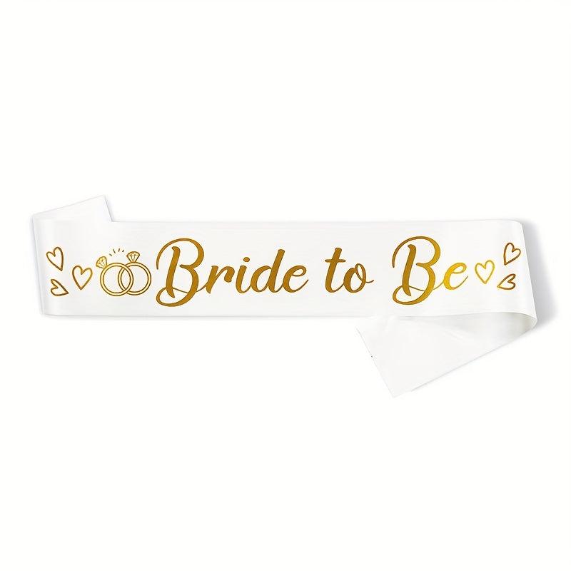 Bride To Be Groom To Be Sash Team Groom Team Bride Bridesmaid