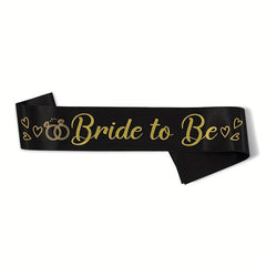 Bride To Be Groom To Be Sash Team Groom Team Bride Bridesmaid