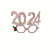 Christmas Glasses Frames Costume Eyeglasses Xmas Party Favors