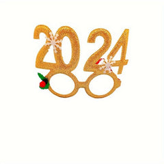 Christmas Glasses Frames Costume Eyeglasses Xmas Party Favors