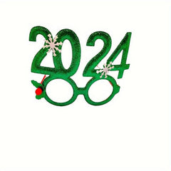 Christmas Glasses Frames Costume Eyeglasses Xmas Party Favors
