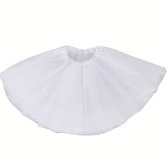 Women's Teen Tutu Skirt Elastic Layered Tulle For Parties Ballet Dancing