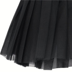 Women's Teen Tutu Skirt Elastic Layered Tulle For Parties Ballet Dancing