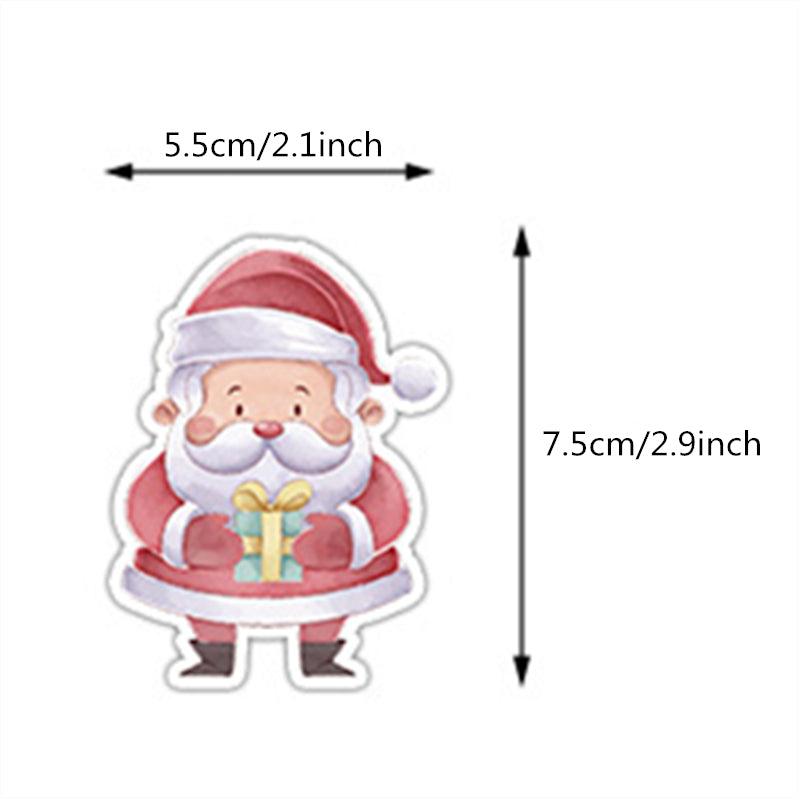 Pink Christmas Sticker Set - Car Laptop Guitar Waterproof Navidad Creative