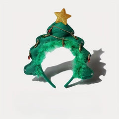 Christmas Tree Headband For Girls Christmas Performances