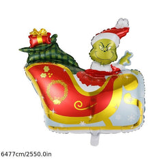 Christmas Cartoon Foil Balloon Large Standing Party Decor