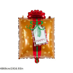 Christmas Cartoon Foil Balloon Large Standing Party Decor