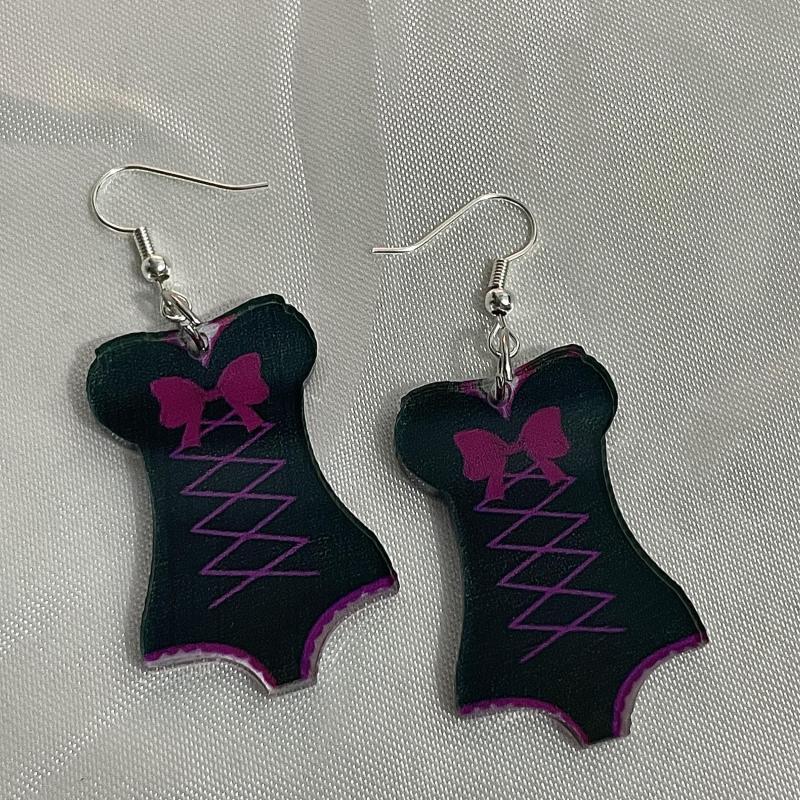 Halloween Funny Acrylic Earrings Set