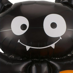 13pcs Halloween Bat Column Balloons Orange Bat Balloons Halloween Decor