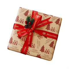 10pcs Santa Claus Christmas Tree Gift Wrapping Set