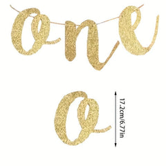 1st Birthday Party Decor Set for One Year Olds
