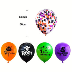 Halloween Decorative Balloon 30x48cm Party Scene Layout Balloon