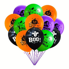 Halloween Decorative Balloon 30x48cm Party Scene Layout Balloon