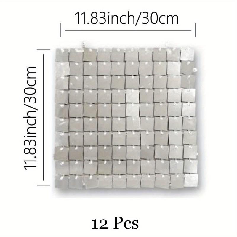 Shimmer Wall Backdrop Square Sequin Wall Panels - Valentine Decorations