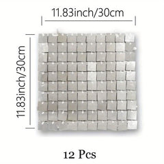 Shimmer Wall Backdrop Square Sequin Wall Panels - Valentine Decorations