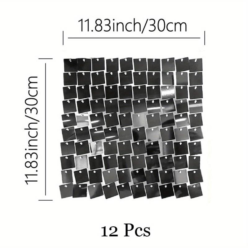 Shimmer Wall Backdrop Square Sequin Wall Panels - Valentine Decorations