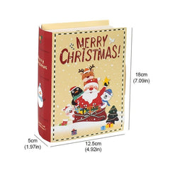 5pcs Xmas Gift Box Christmas Party Decoration