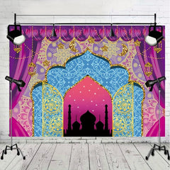 Vinyl Photo Booth Studio Props Princess Baby Shower Arabian Moroccan Night Birth
