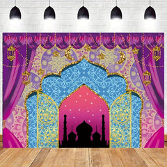 Vinyl Photo Booth Studio Props Princess Baby Shower Arabian Moroccan Night Birth