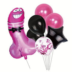 6pcs Adult Fun Balloon Set Hen Party Decor