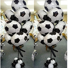 6pcs Soccer Ball Balloons for Celebrations