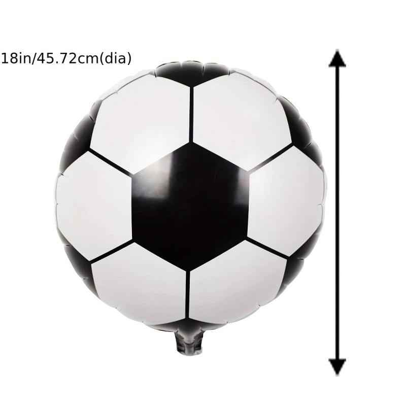 6pcs Soccer Ball Balloons for Celebrations