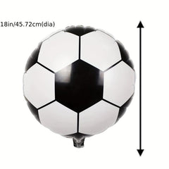 6pcs Soccer Ball Balloons for Celebrations