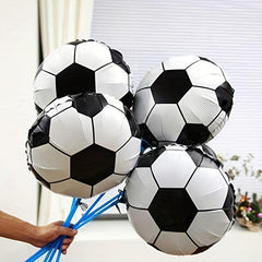 6pcs Soccer Ball Balloons for Celebrations