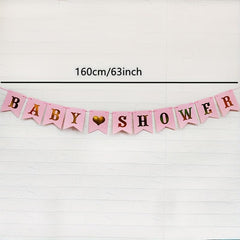 IT'S A BOY Burlap Banner Birthday Party Christening Decoration