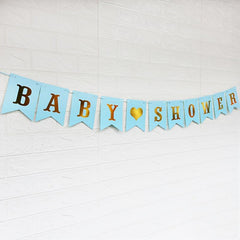 IT'S A BOY Burlap Banner Birthday Party Christening Decoration