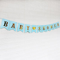 IT'S A BOY Burlap Banner Birthday Party Christening Decoration