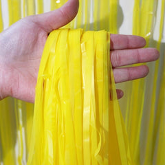 Metallic Foil Fringe Curtains for Weddings Birthdays and More