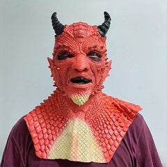 Latex Head Cover Masquerade Ball Mask Party Performance Props