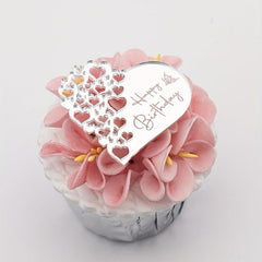 6pcs Butterfly Birthday Cake Topper Dessert Table Decor