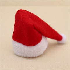 Christmas Wine Bottle Decoration Set Scarf Hat Navidad Home Decor